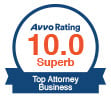 AVVO Rating 10.0 Superb | Top Attorney | Business